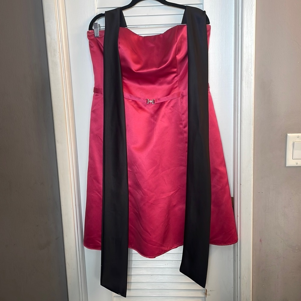 Michelangelo Strapless Aline Bridesmaid/Cocktail Dress;Like New,Used When Preggo